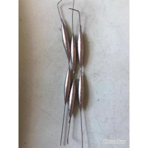 100 olivette 0,62 gr perc�e plomb type comp�tition peche coup water queen