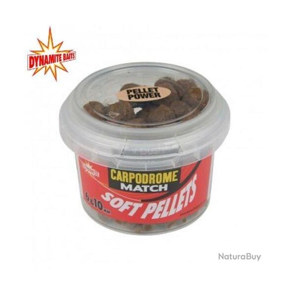 Promo: Pellet Dynamite Baits Carpodrome Match Soft Pellets 6-10mm pellet power