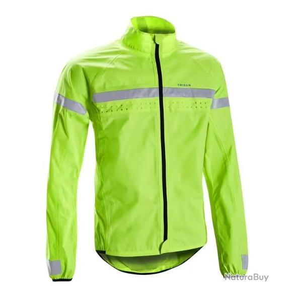 VESTE FLUO MANCHES LONGUES COUPE-PLUIE HOMME