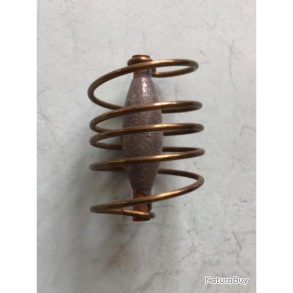 1 cage feeder 10 gr  ressort plombee p�che feeder Sensas