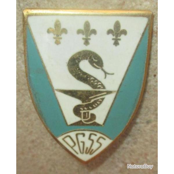 P.G.S.S, Et. Central Ravitaillement Sanitaire,vert clair, lisse embouti