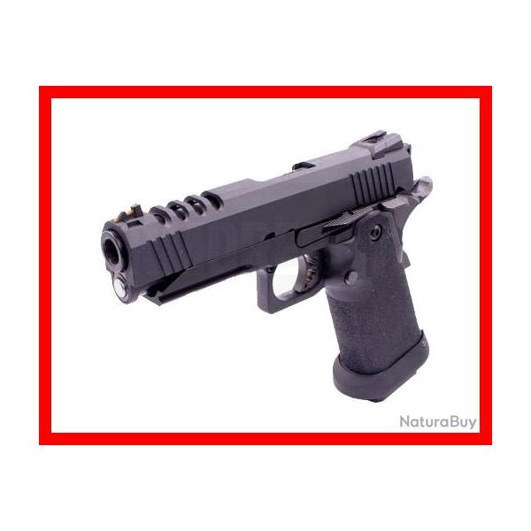REPLIQUE HI-CAPA 4.3 HX2711 FULL GAZ GBB NOIR