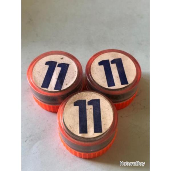 3 bo�te de plomb n 11 rond p�che au coup pafex