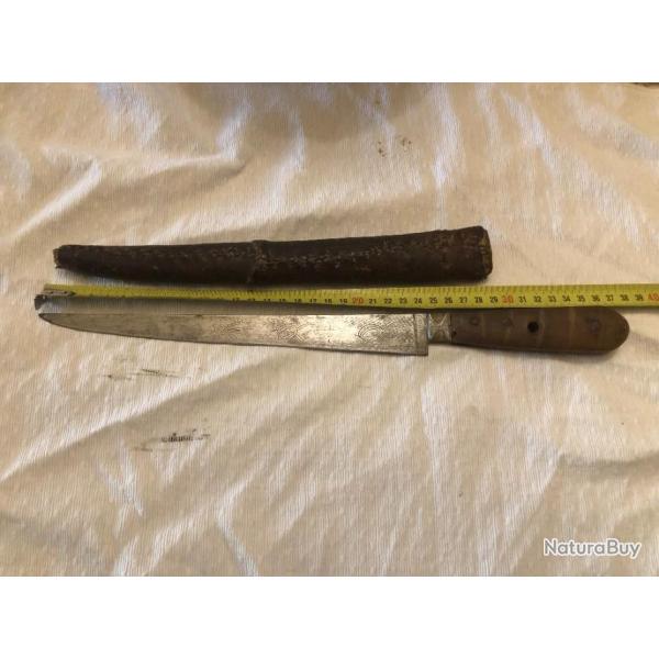 ancien couteau afrique