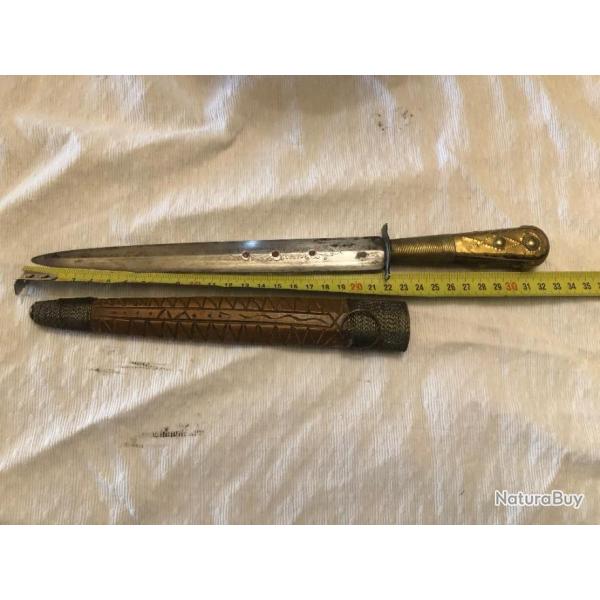 ancien couteau afrique