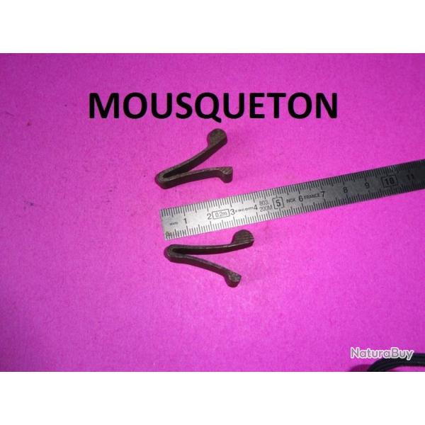 2 RESSORTS DE DETENTE fusil GRAS BERTHIER REGLEMENTAIRE A FINIR - VENDU PAR JEPERCUTE (D22D401)