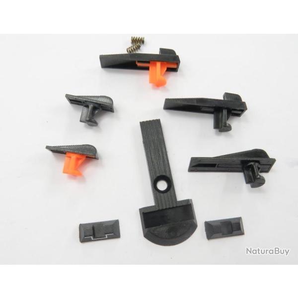 Ensemble Hausse-guidons revolver Manurhin MR 96 ou MR93