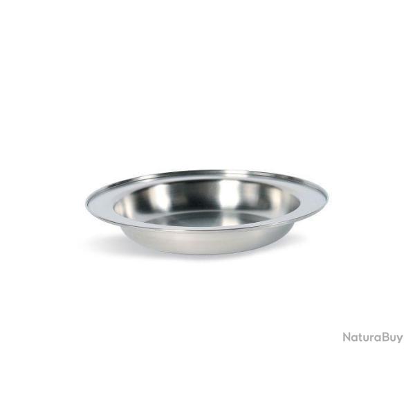 SOUP PLATE - ASSIETTE CREUSE TATONKA - 24 CM DE DIAM�TRE - ACIER INOX