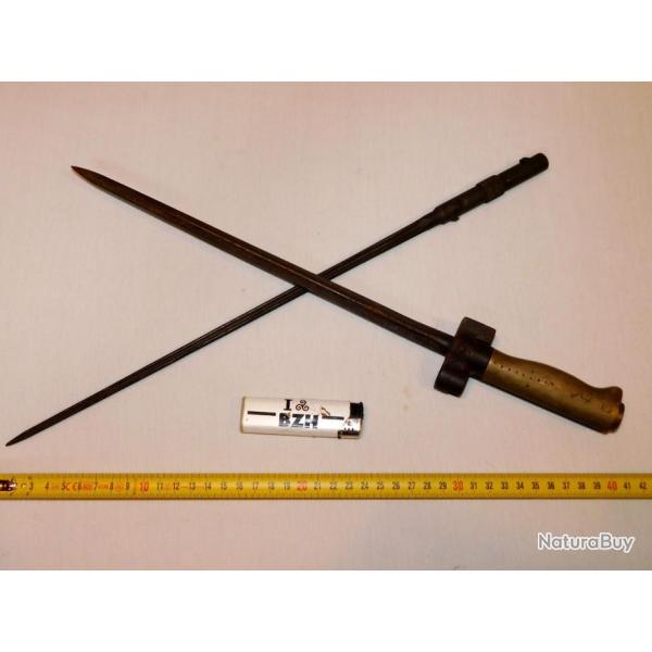 FRANCE 40 : LOT 2 BAIONNETTES : LEBEL 1886/93/R.35  + MAS  36