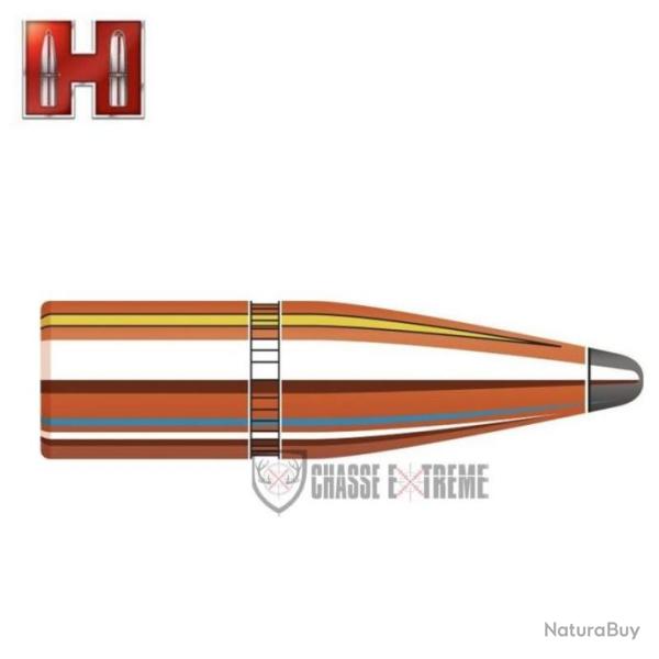 100 Ogives HORNADY cal 8mm 195Gr InterLock Sp