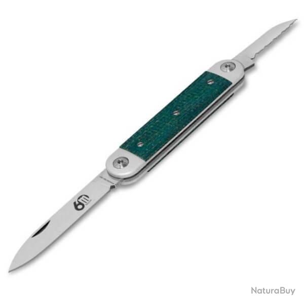 Couteau pliant Maserin gamme "Sessantesimo" bleu 195.MCB