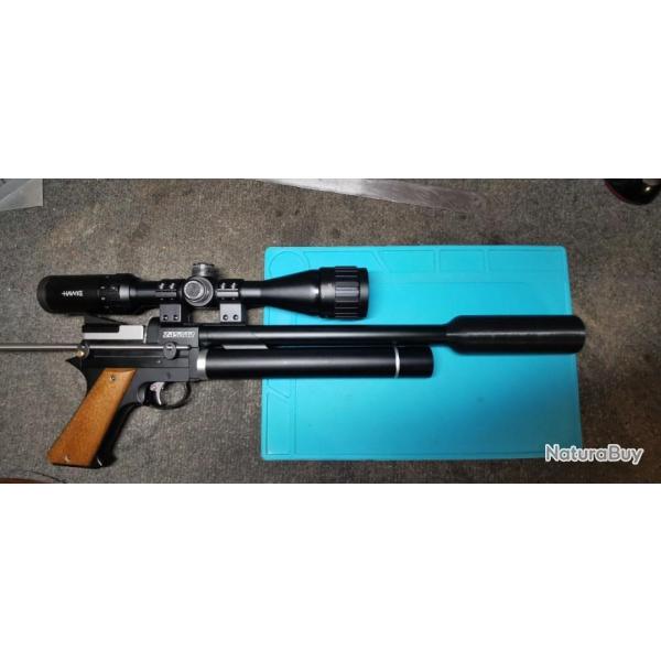 R�ducteur de son pour pistolet ARTEMIS-SPA-ZASDAR-SNOWPEAK  PP750 Calibre 5.5mm (.22)