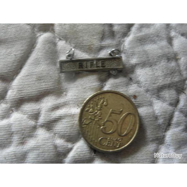 insigne U.S arm�e RIFLE marque G I