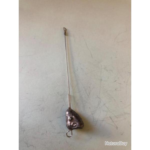 1 plomb lancer bateau gros avec avan�on 5 gr d�montable p�che truite lemer