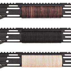 Garde main HERA ARMS AR15/M4 M-LOK 12'' - CUIR Noir