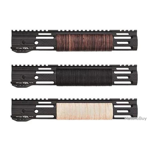 Garde main HERA ARMS AR15/M4 M-LOK 12'' - CUIR Marron