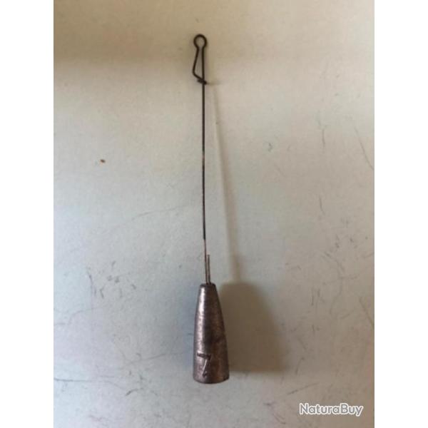 1 plomb lancer conique avec avan�on 7 gr d�montable p�che truite  lemer