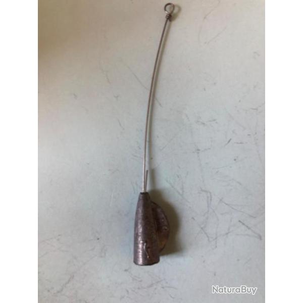 1 plomb lancer gouvernail avec avan�on 7 gr d�montable p�che carnassier  lemer
