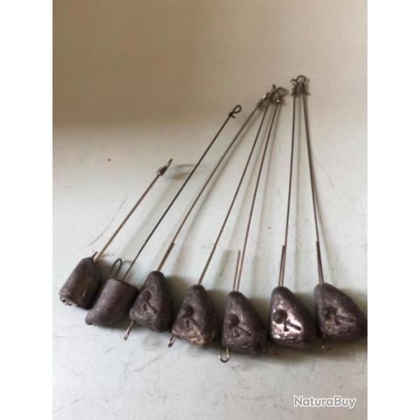 7 plomb lancer bateau gros avec avan�on 7 gr d�montable p�che Carnassier lemer