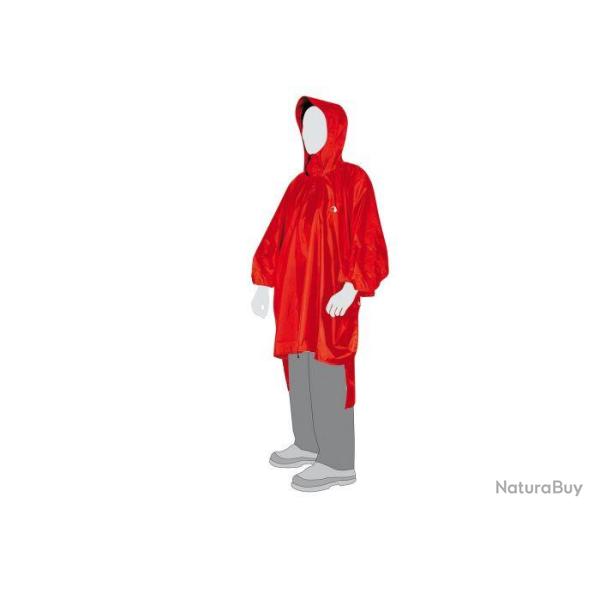 PONCHO 1 - PONCHO DE PLUIE TATONKA - XS-S - ROUGE