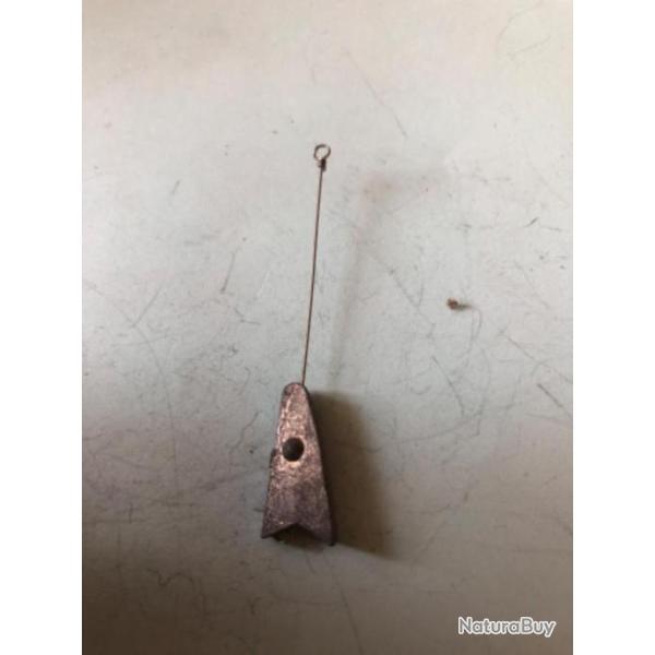 1 plomb lancer t�te de poisson mm avec avan�on 5 gr d�montable p�che carnassier lemer