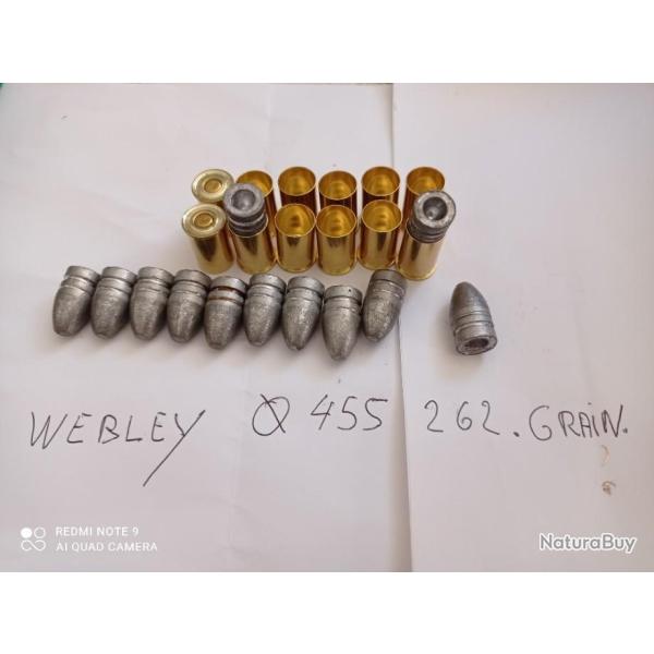 Vend kit de rechargement 455 Webley  CAT B13