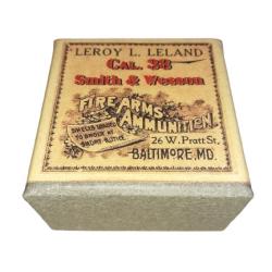 38 SW (Smith & Wesson): Reproduction boite (vide) LL 9470650