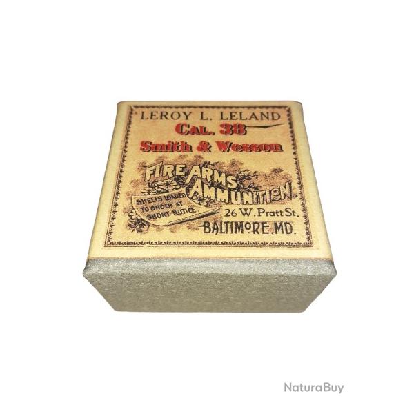 38 SW (Smith & Wesson): Reproduction boite (vide) LL 9470650