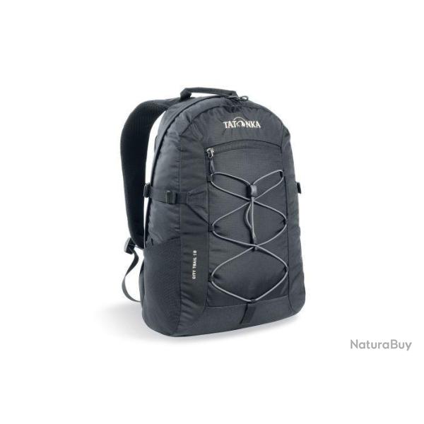 CITY TRAIL 19 - SAC A DOS DAYPACK TATONKA - 19L - POCHE ORDI - NOIR