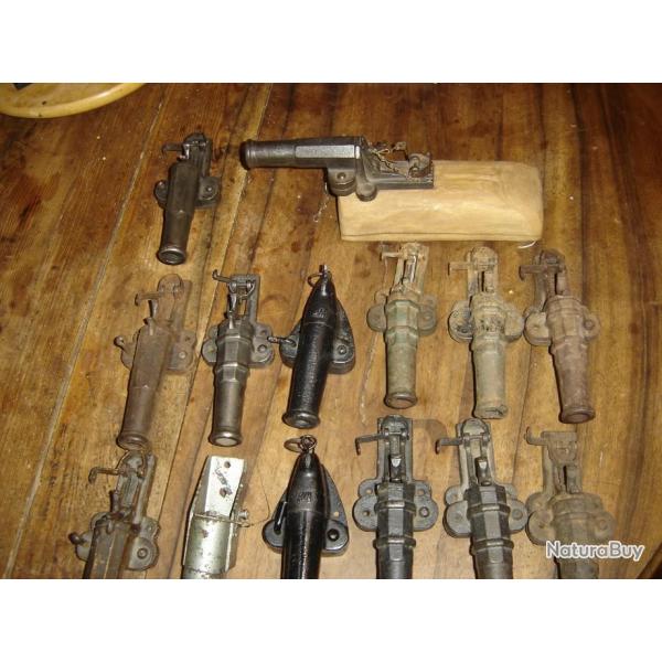 LOT DE CANONS D ALARME