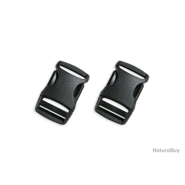 SR-BUCKLE - BOUCLE DE SAC A DOS TATONKA - 20 MM - NOIR