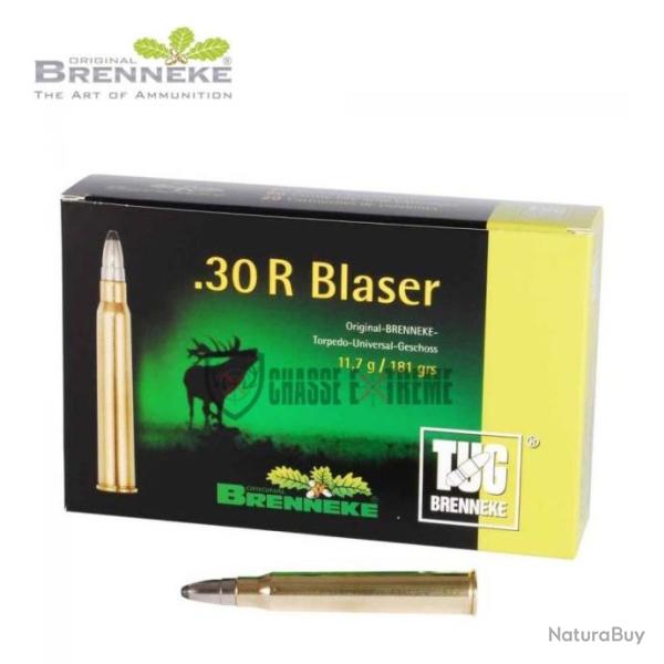 20 Munitions BRENNEKE TUG 181gr Cal 30R