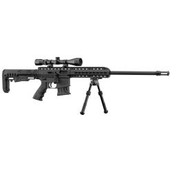 Pack Pallas Sniper black BA-15 cal.22LR + lunette + bipied