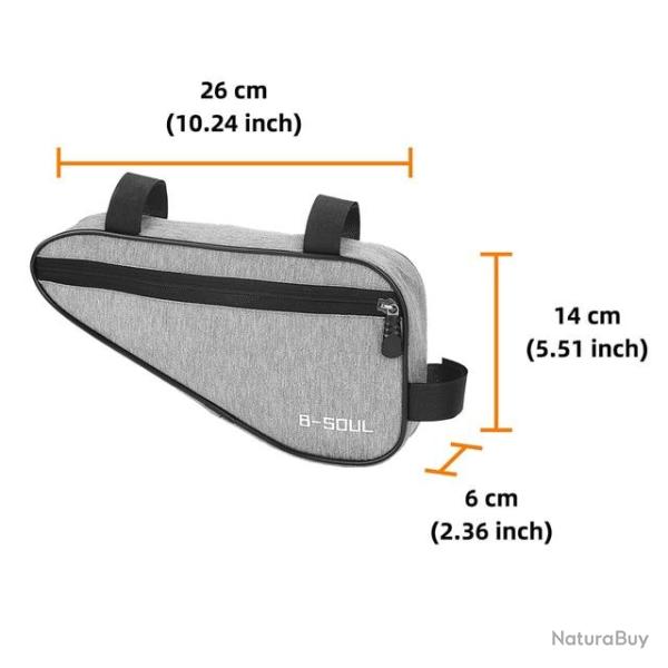 Sac de v�lo Triangle V.Grey