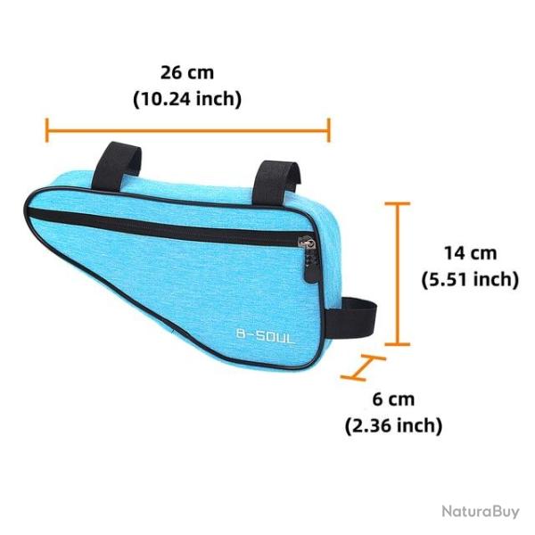 Sac de v�lo Triangle V.Sky Bleu