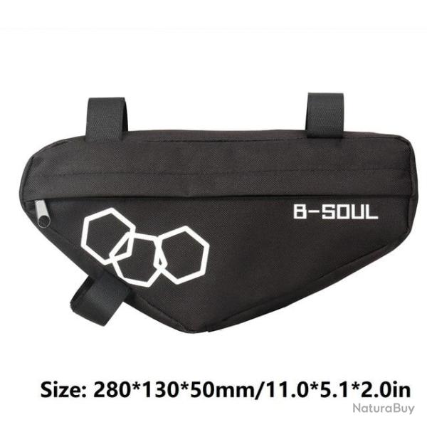 Sac de v�lo Triangle V.Noir B
