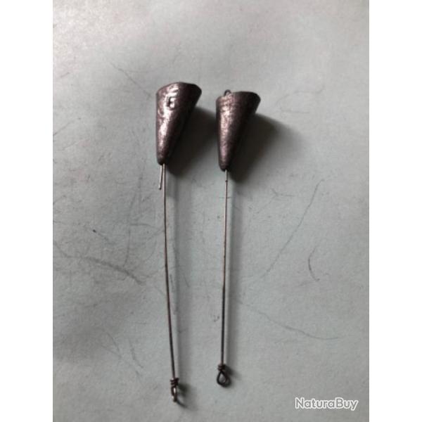 2 plomb lancer bateau avec avan�on 9 gr d�montable p�che carnassier lemer