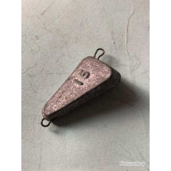 1 plomb lancer bateau a anneau 15 gr p�che truite lemer
