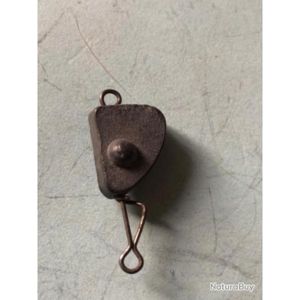 1 plomb lancer bateau a anneau 5 gr p�che carnassier lemer