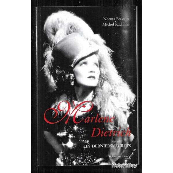 marl�ne dietrich les derniers secrets de norma bosquet et michel rachline