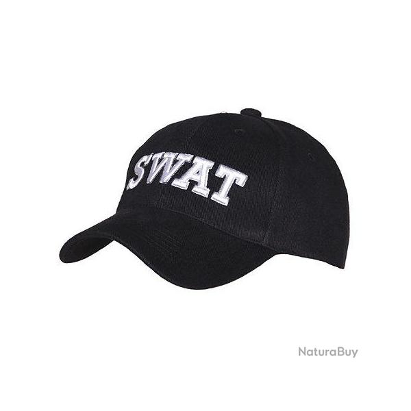 Casquette Baseball SWAT Noir (101 Inc)
