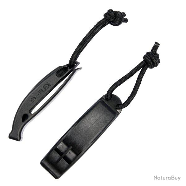 Sifflet Tactique Molle Noir (101 Inc)
