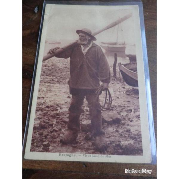CP  dpt  29  VIEUX LOUP DE MER