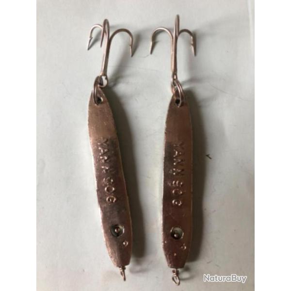 2 cuill�re Yann 10 cm, 90 gr, nickel� . p�che mer YANN