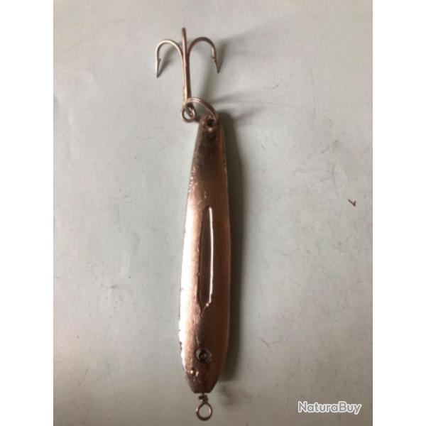 1 cuill�re Yann 12 cm, 120 gr, nickel� . p�che mer YANN