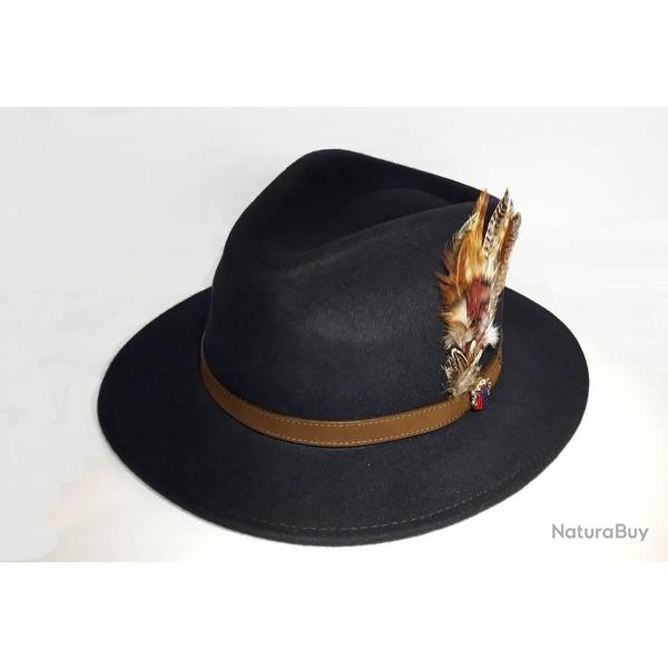 CHAPEAU FEUTRE MARINE ALAN PAINE