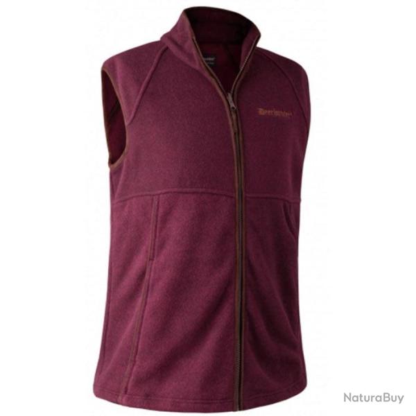 Gilet polaire DeerHunter Wingshooter Bordeaux