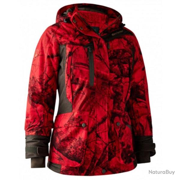 Veste Femme DeerHunter Raven Artic Camo Rouge