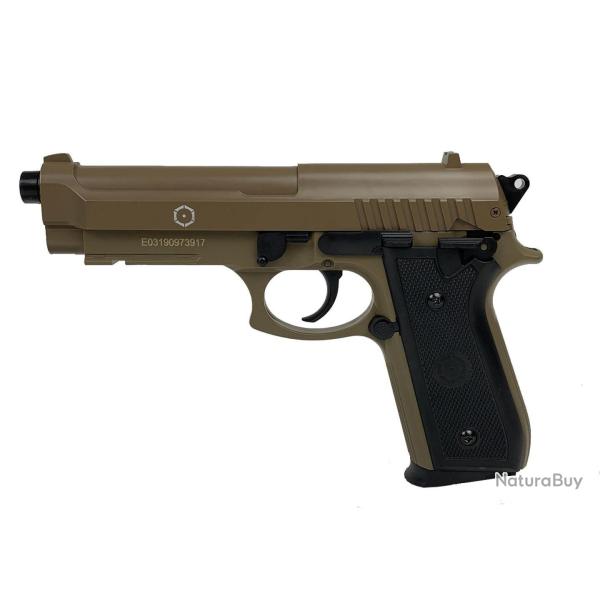 R�plique airsoft Taurus PT92 Replicas 210117 M�tal TAN (Cybergun)