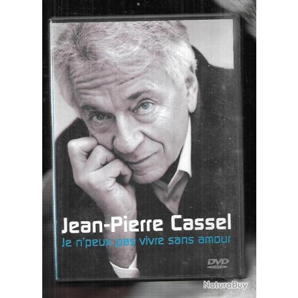 jean-pierre cassel je n'peux pas vivre sans amour dvd spectacle thatre de dix-heures
